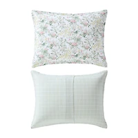 Laura Ashley Bramble Floral Midweight Easy Care Comforter Set