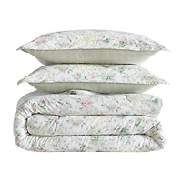 Laura Ashley Bramble Floral Midweight Easy Care Comforter Set