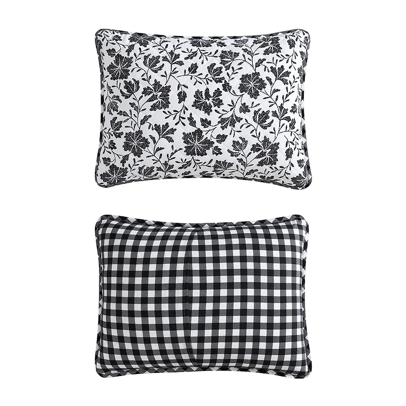 Eddie Bauer Woodblock Floral Easy Care Quilt Set