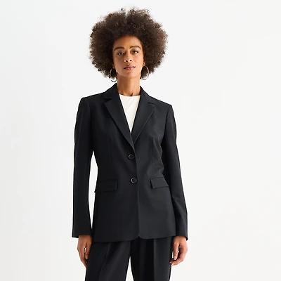 Worthington Womens Regular Fit Blazer
