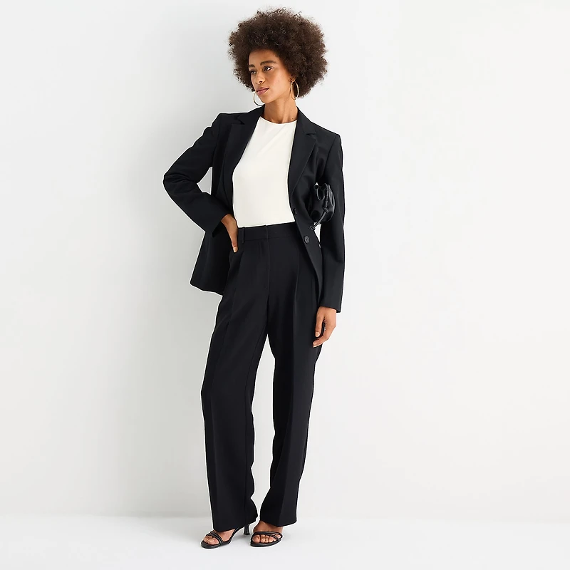 Worthington Womens Regular Fit Blazer