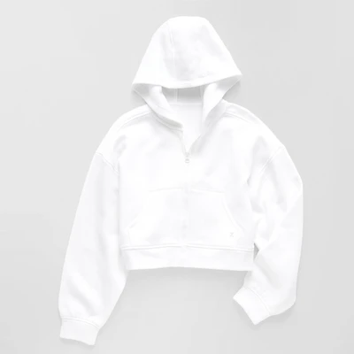 Xersion Little & Big Kid Girls Long Sleeve Fleece Zipper Active Hoodie