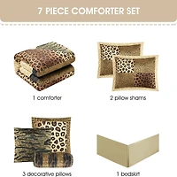 Stratford Park Saffa 7-pc. Complete Bedding Set