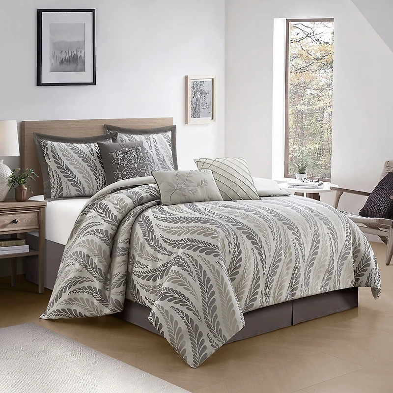 Stratford Park Quinn 7-pc Midweight Complete Bedding Set
