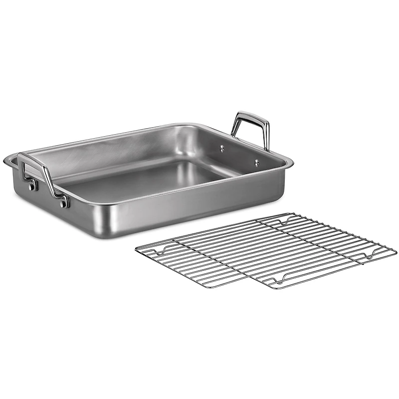 Tramontina® Gourmet 15" Stainless Steel Roasting Pan