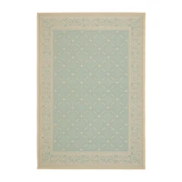 Safavieh Courtyard Collection Jennie Geometric Indoor/Outdoor Area Rug