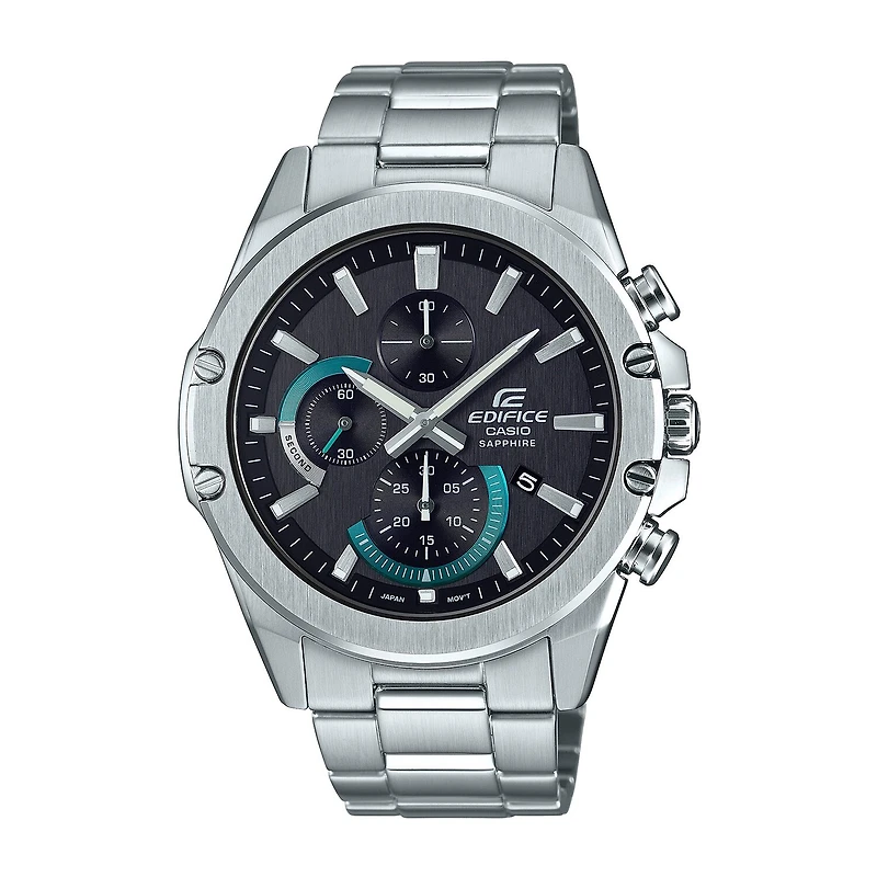 Casio Edifice Mens Silver Tone Stainless Steel Bracelet Watch Efrs567d-1av