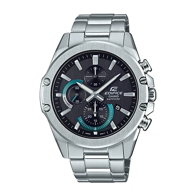 Casio Edifice Mens Silver Tone Stainless Steel Bracelet Watch Efrs567d-1av
