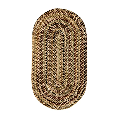 Capel Inc. Bangor Braided Oval Reversible Indoor Stair Treads