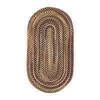 Capel Inc. Bangor Braided Oval Reversible Indoor Stair Treads