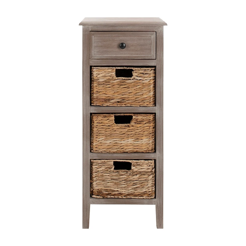Michaela 4-Drawer Storage End Table