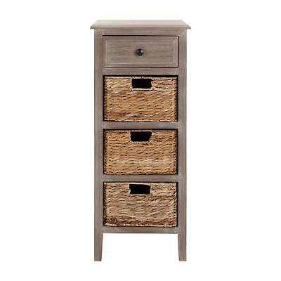 Michaela 4-Drawer Storage End Table