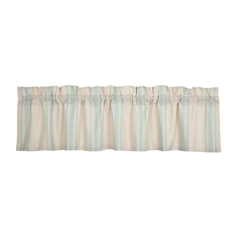 Vhc Brands Grain Sack Rod Pocket Tailored Valance