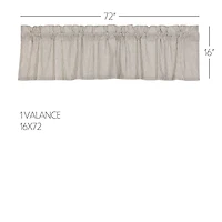 Vhc Brands Hatteras Rod Pocket Tailored Valance