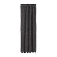 Vhc Brands Kettle Grove Plaid Rod Pocket Blackout Single Curtain Panel
