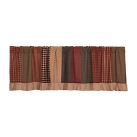 Vhc Brands Maisie Patchwork Rod Pocket Tailored Valance