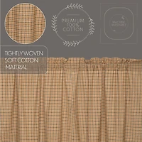 Vhc Brands Millsboro 2-pc. Rod Pocket Window Tier