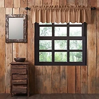 Vhc Brands Millsboro Rod Pocket Scallop Valance