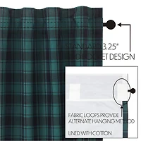 Vhc Brands Pine Grove Prairie Swag Rod Pocket Tailored Valance
