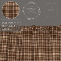 Vhc Brands Prescott Prairie Swag Rod Pocket Scallop Valance