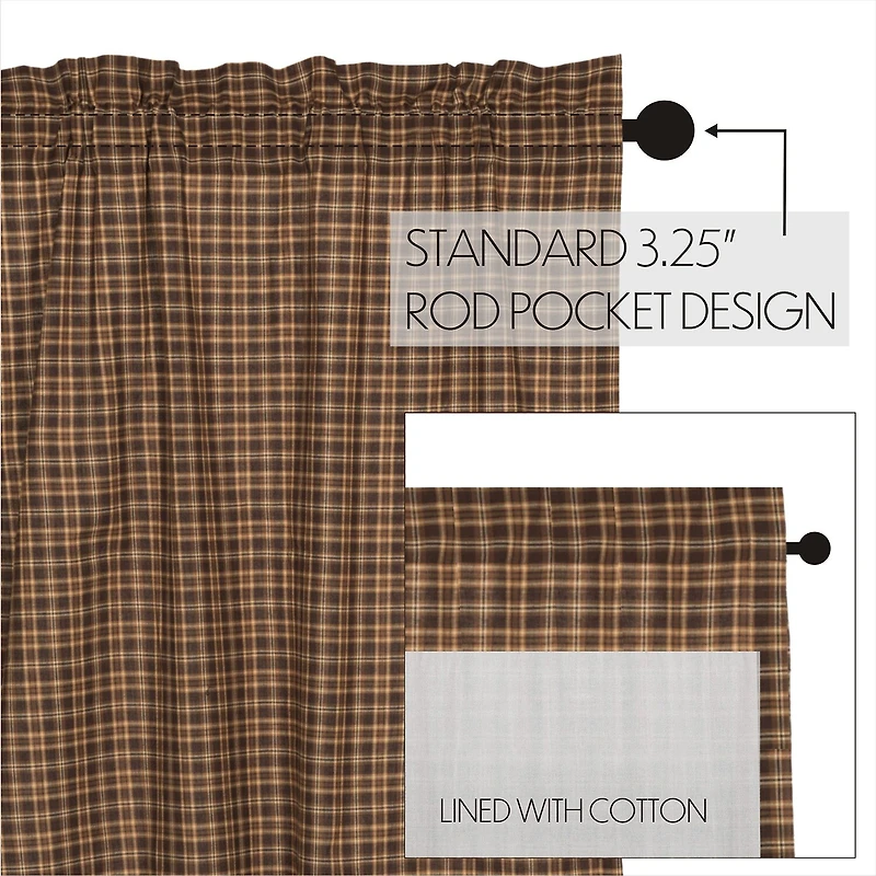 Vhc Brands Prescott Prairie Swag Rod Pocket Scallop Valance