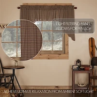 Vhc Brands Prescott Swag Rod Pocket Scallop Valance