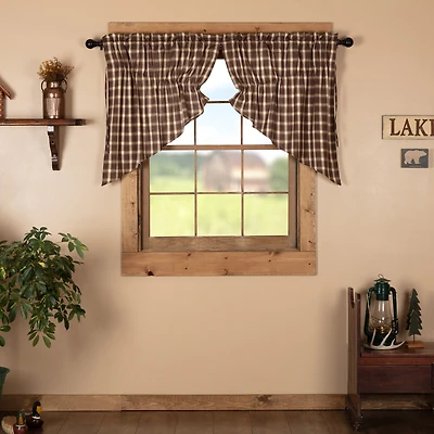 Vhc Brands Rory Prairie Swag Rod Pocket Tailored Valance