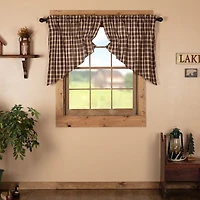 Vhc Brands Rory Prairie Swag Rod Pocket Tailored Valance