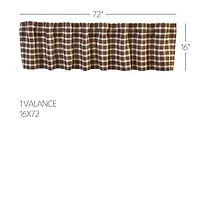 Vhc Brands Rory Rod Pocket Tailored Valance