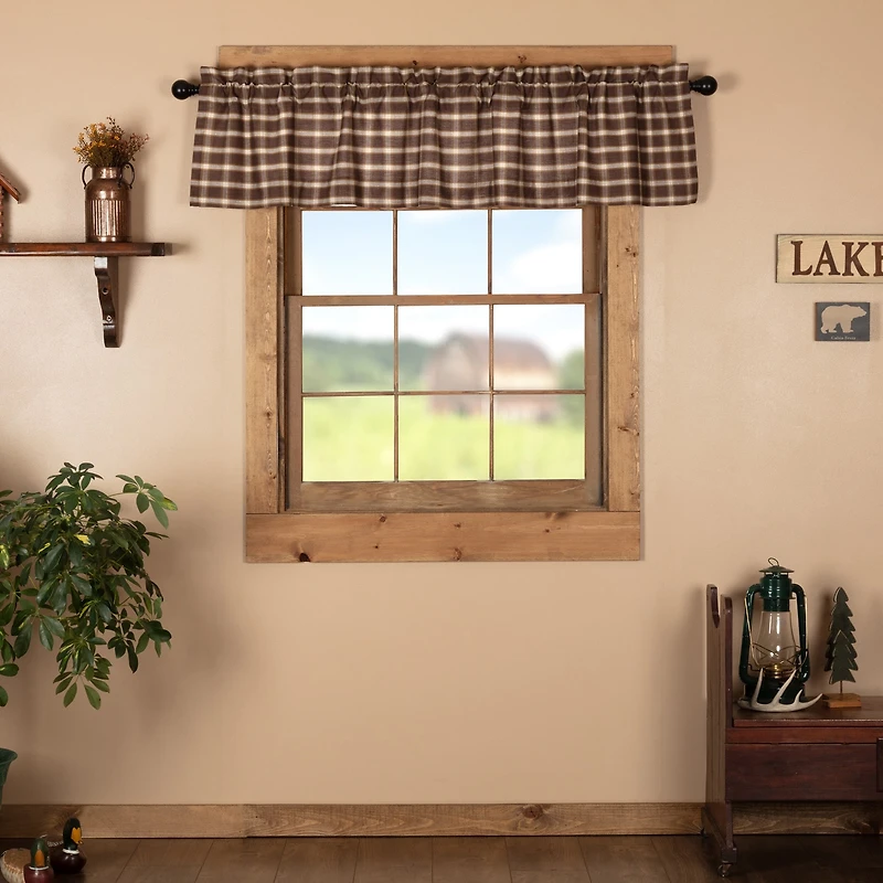 Vhc Brands Rory Rod Pocket Tailored Valance