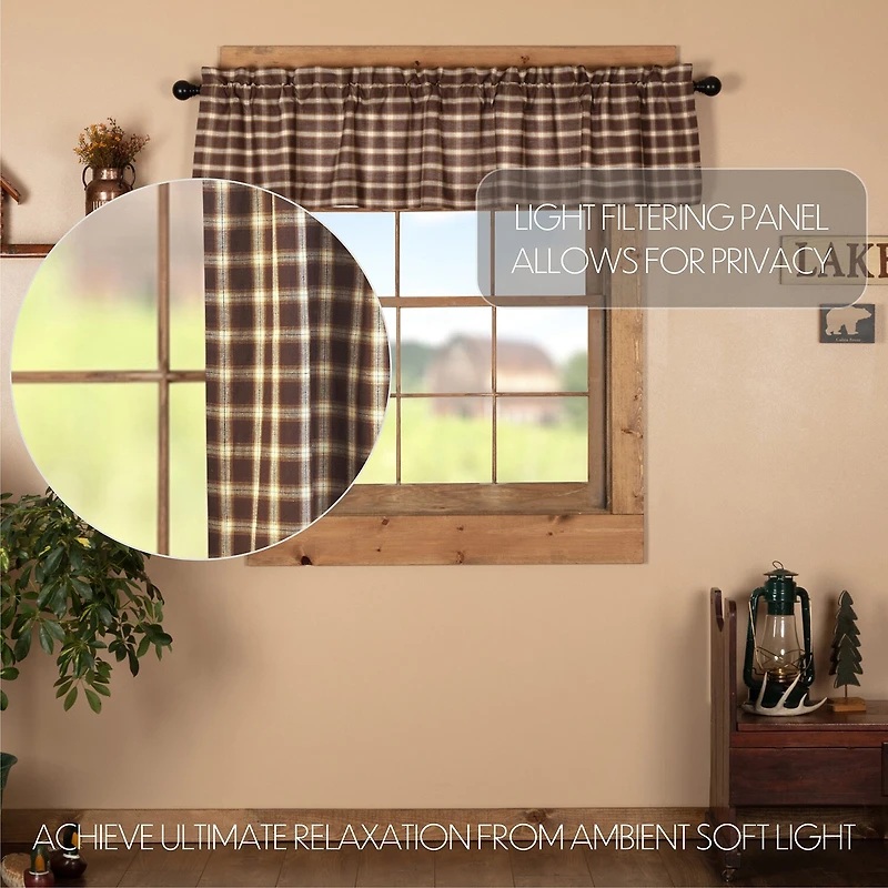 Vhc Brands Rory Rod Pocket Tailored Valance