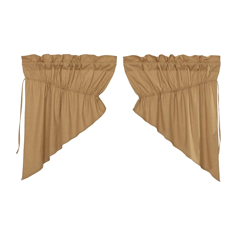 Vhc Brands Simple Life Prairie Swag Rod Pocket Tailored Valance
