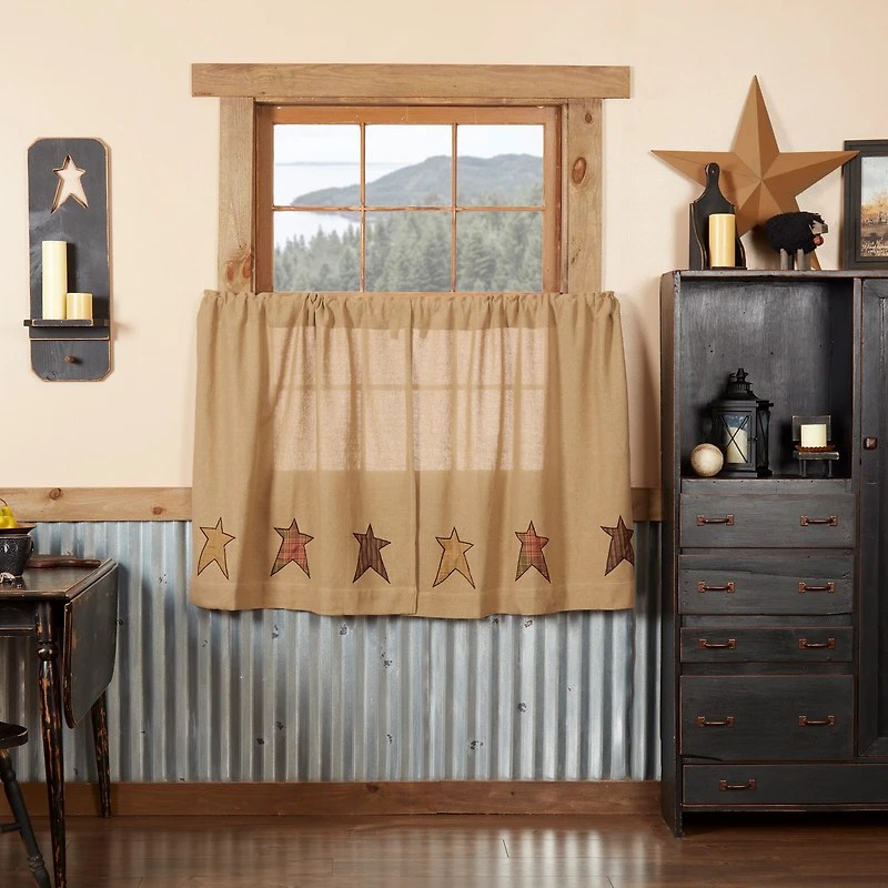Vhc Brands Stratton 2-pc. Rod Pocket Window Tier