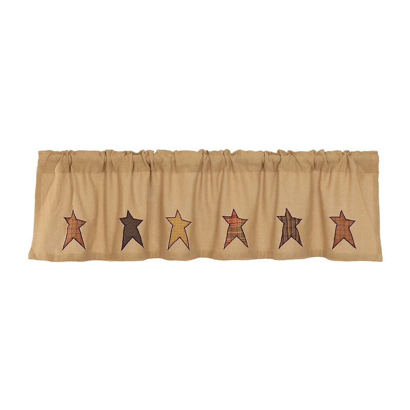 Vhc Brands Stratton Rod Pocket Tailored Valance