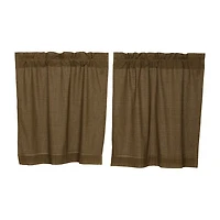 Vhc Brands Tea Cabin 2-pc. Rod Pocket Window Tier