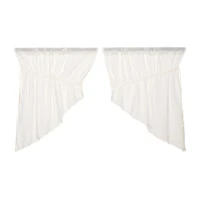 Vhc Brands Tobacco Cloth Prairie Swag Rod Pocket Tailored Valance