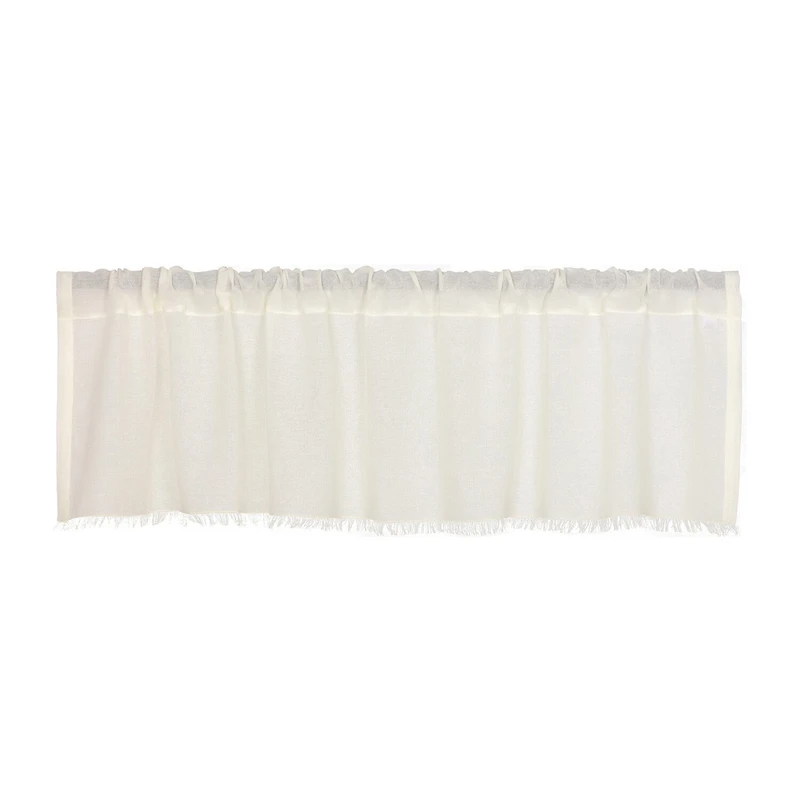 Vhc Brands Tobacco Cloth Rod Pocket Tailored Valance