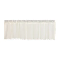 Vhc Brands Tobacco Cloth Rod Pocket Tailored Valance