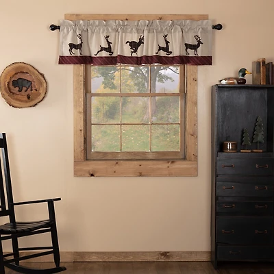 Vhc Brands Wyatt Deer Rod Pocket Tailored Valance