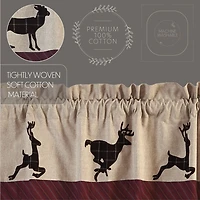 Vhc Brands Wyatt Deer Rod Pocket Tailored Valance
