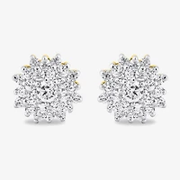Diamond Blossom 1 CT. T.W. Natural White Diamond 10K or 14K White, Yellow, or Rose Gold 2-pc. Jewelry Set