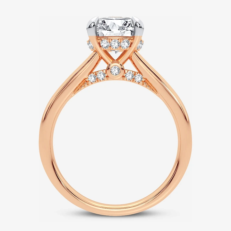 2 1/5 CT. T.W. (G-H / SI1-SI2) Lab-Grown Diamond Solitaire Engagement Ring 14K Gold