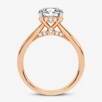2 1/5 CT. T.W. (G-H / SI1-SI2) Lab-Grown Diamond Solitaire Engagement Ring 14K Gold