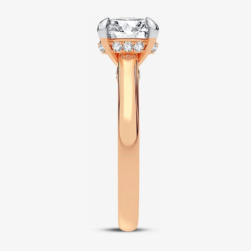 2 1/5 CT. T.W. (G-H / SI1-SI2) Lab-Grown Diamond Solitaire Engagement Ring 14K Gold