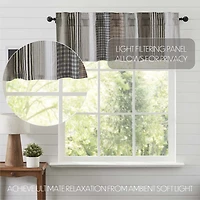 Vhc Brands Ashmont Patchwork Rod Pocket Tailored Valance