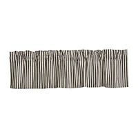 Vhc Brands Ashmont Ticking Rod Pocket Tailored Valance