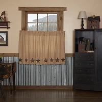 Vhc Brands Bingham Star 2-pc. Rod Pocket Window Tier