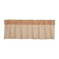 Vhc Brands Camilia Rod Pocket Tailored Valance