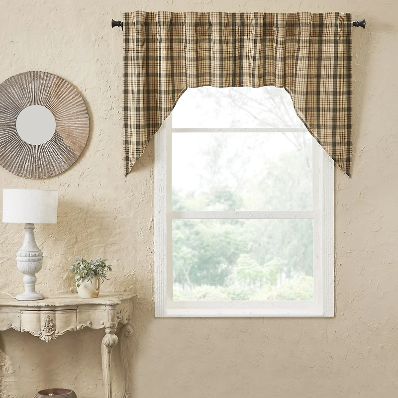 Vhc Brands Cider Mill Swag Rod Pocket Tailored Valance