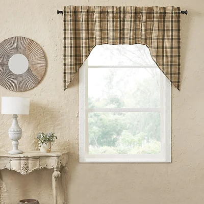 Vhc Brands Cider Mill Swag Rod Pocket Tailored Valance